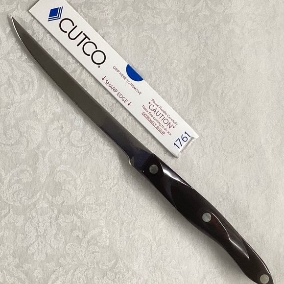 Cutco Boning Knife # 1761.Brown Handle. Factory sharpened